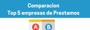 5 empresas de Prestamos Recomendadas