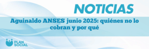 Aguinaldo ANSES junio 2025: quiénes no lo cobran y por qué
